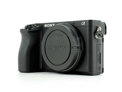 Sony Alpha A6500 24.2MP Digital Camera - Black (Body Only) for