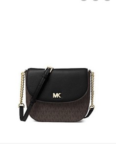 michael michael kors pebble leather half dome crossbody