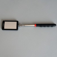 BGS Inspektionsspiegel Kontrollspiegel Teleskop Spiegel Klapp Und Drehbar 2 LED