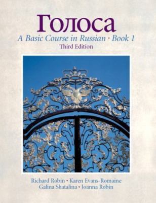 Golosa Bk. 1 : A Basic Course in Russian Hardcover Richard Robin