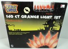 Totally Ghoul Indoor/Outdoor 140 Orange Halloween Lights - 42.5' Cord Length