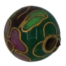 Oriental Cloisonne Beads Loose 10mm round
