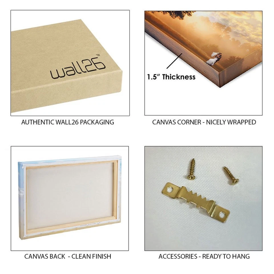 Wall26 - Canvas Prints Wall Art - Rialto Bridge and Gondolas in Venice - 24x36 - Image 3 of 3