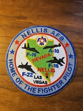 NELLIS AFB, NEVADA, HOME OF THE FIGHTER PILOT