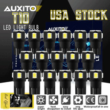 20x Car T10 Hid White Led 5630 Chip Wedge Light Bulb 158 168 192 194 2825 W5w