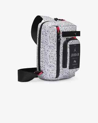 Air Jordan Hesi Crossbody Bag (3L) Unisex Sling Bag Cement Grey