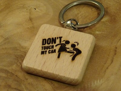 WOODEN KEYCHAIN - Customizable