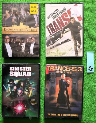 DVD Lot #35 Has 4 Brand New Unopened DVD Movies~ GREAT POPCORN MOVIE NIGHT