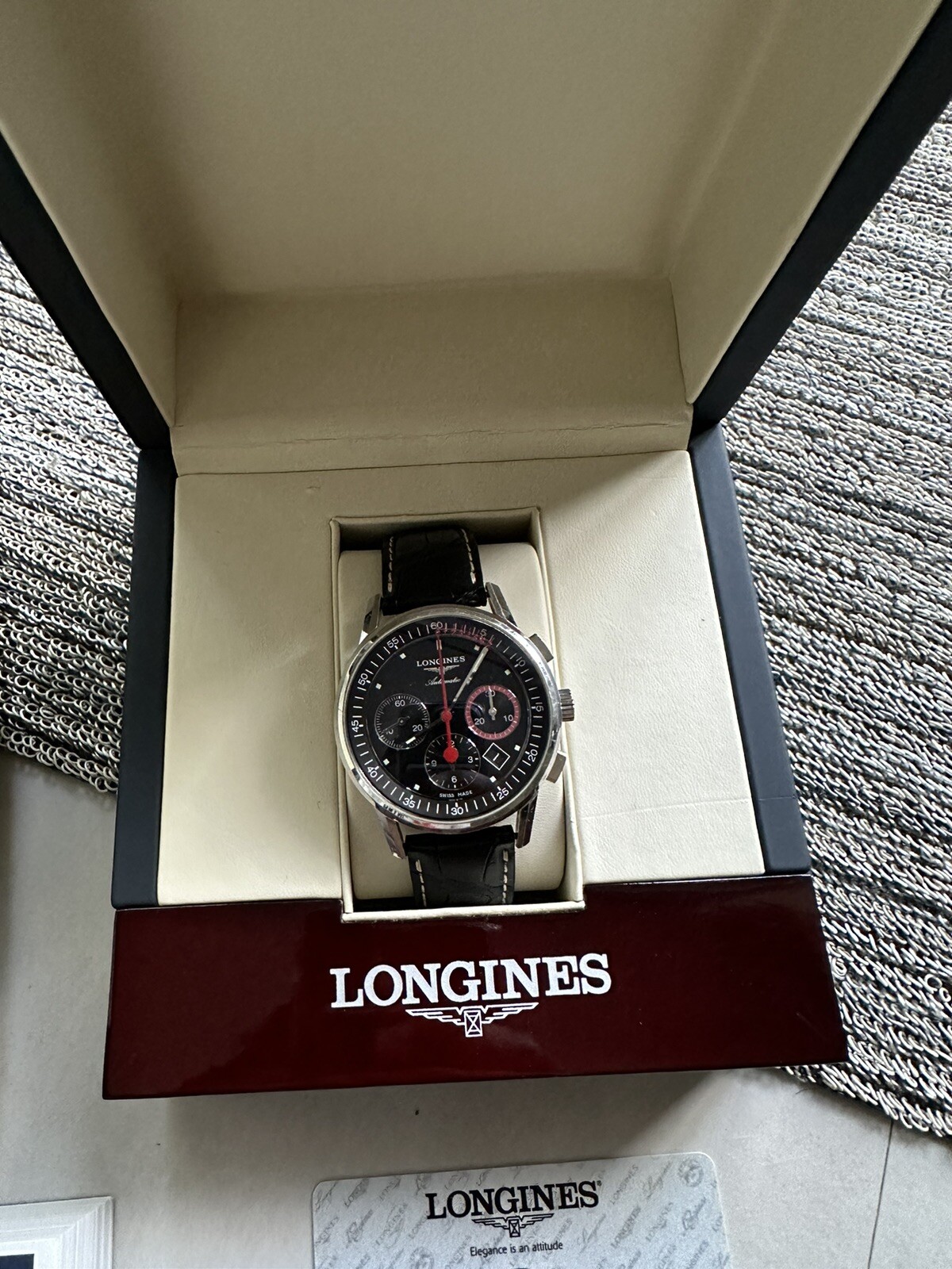 Longines Column Wheel Chronograph Automatic Watch… - image 2