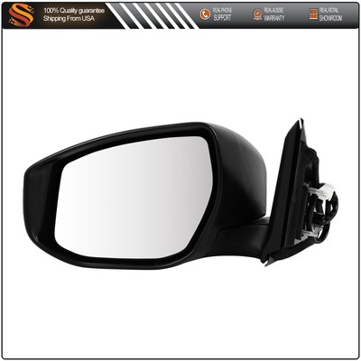 A-Premium Driver Side Power Door Mirror - Compatible With Nissan Altima 2013-2018 - Non-Heated Manual Folding Black Outside Rear View Mirror W/Turn Signal - Replace# 963023TH2A - Foto 12