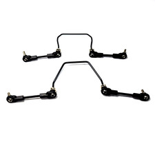 Fits Traxxas Slash Ultimate 4x4 Sway Bars Front  Rear Roll Bar Hoss Rustler 4wd
