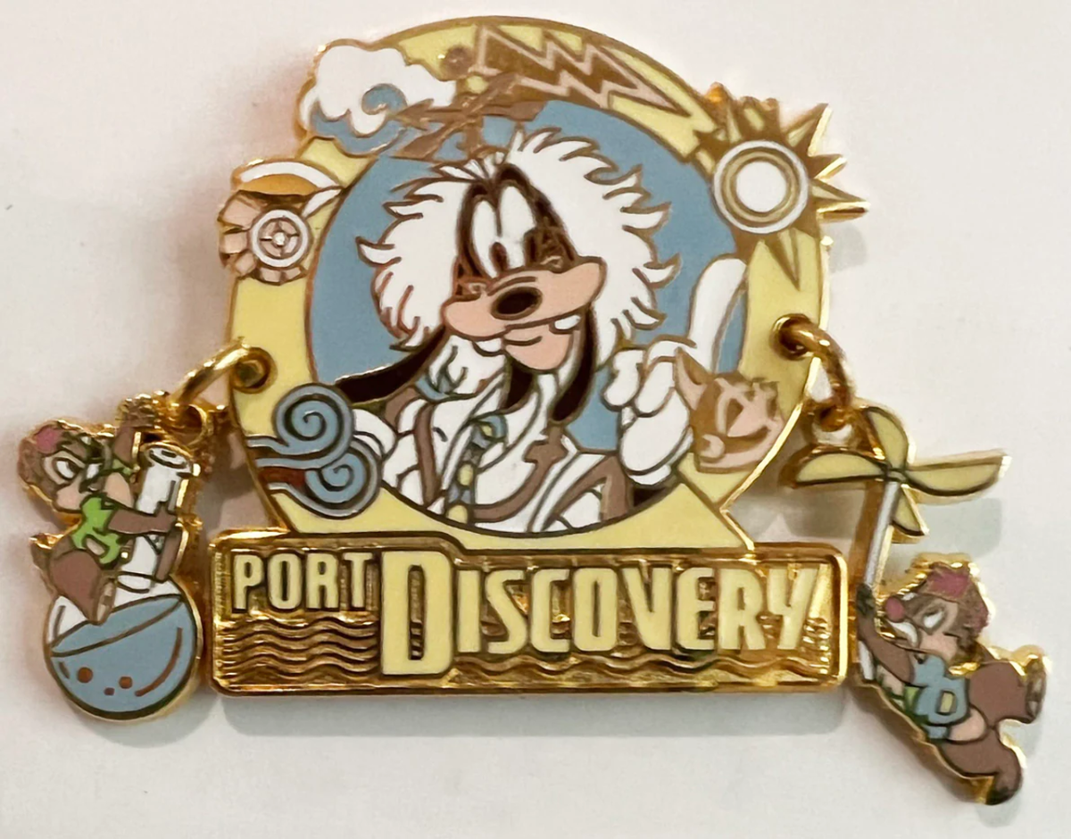 Chip & Dale with Goofy Port Discovery Japan Disney Pin L03 | eBay