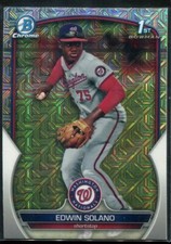 2023 Bowman Mega Box Mojos Edwin Solano #BCP-169 Nationals