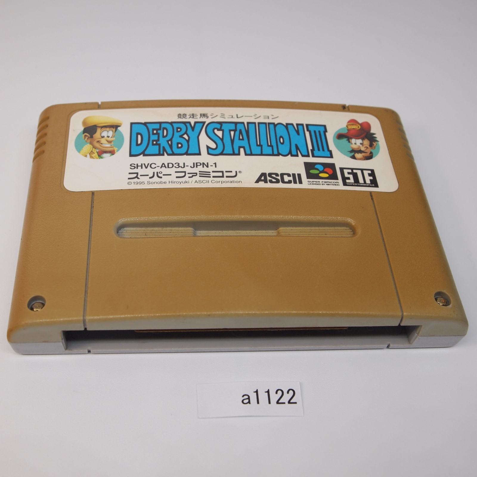 A1122 Derby Stallion III 3 Keiba SNES Nintendo Super Famicom SFC Japon