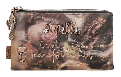 Anekke Dreamverse Land Wallet Geldbörse Multicolor dunkelbraun altrosa Neu