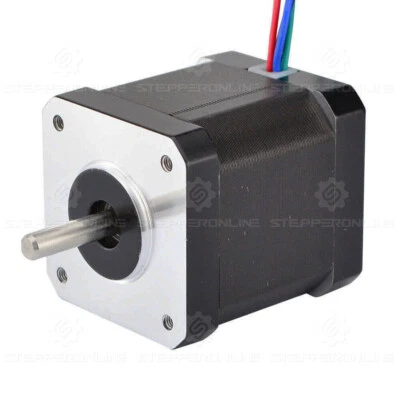 STEPPERONLINE Nema17 Schrittmotor 0,9 Grad 44Ncm 1.68A 47mm DIY CNC 3D Drucker - Bild 1 von 4