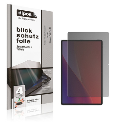 Blickschutzfolie für Lenovo Xiaoxin Pad Pro 13 matt Schutzfolie Folie Display