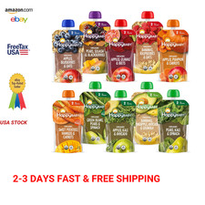 Baby Food Meals Clearly Crafted Stage 2 Fruit and Veggie Variety Pack 4oz 10