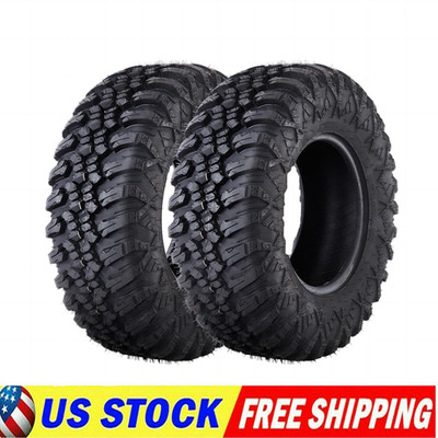  2-PK 30x10-14 ATV Tires 8 Ply 30x10x14 UTV Mud Tires 30 10 14 All Terrain Tire