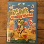 Yoshi's Woolly World for Wii U (2015) - Complete in Box (CIB/Tested)