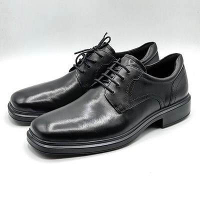 ECCO Helsinki 2.0 Men's Classic Leather Slip-In Derby Dress Shoe [Black] NEW 8.5