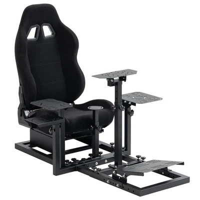 Minneer Flight Sim Cockpit Racing Wheel Stand Mit Racing Seat Passend Für G920