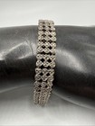 VTG DBJ DEE BERKLEY 925 STERLING SILVER LINK BRACELET. 15.4 GRAMS. 7” LONG — photo 4