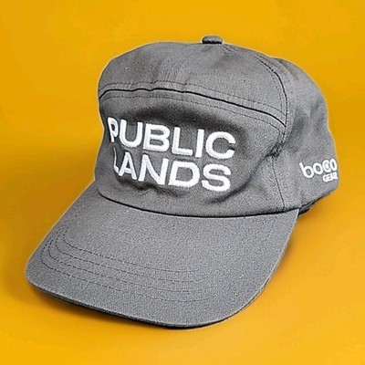 Boco Gear Public Lands 7 Panel Trucker Hat Charcoal