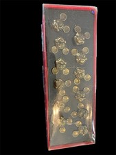 Mickey & Co Disney Mouse Shower Curtain Hooks Metal Set of 12 Brass/Bronze Look