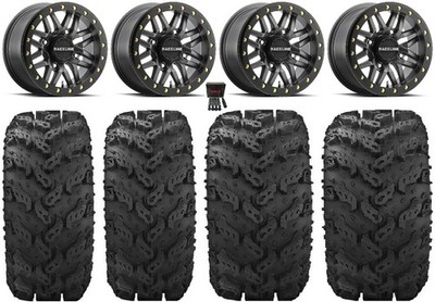 Raceline Ryno Bdlk 14'' Gm Wheels 26'' Reptile Tires Can-Am Defender