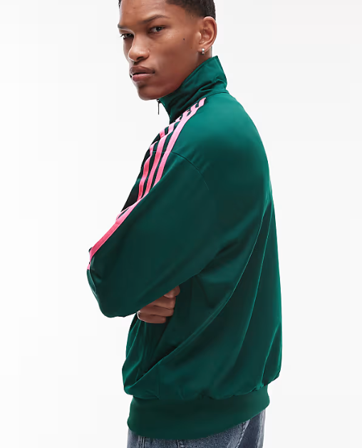 ADIDAS ORIGINALS ADICOLOR CLASSICS FIREBIRD TRACK TOP GREEN BNWT M