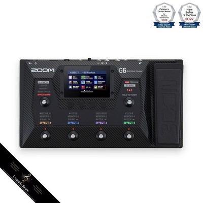 ZOOM G6 Multi-Effekt-Prozessor für Gitarristen Gitarre Effektpedal Japan Neue