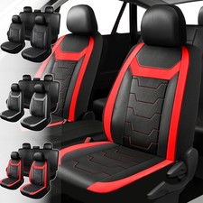 For Nissan Car Seat Covers Full-set Pu Leather Front Rear Protector Split Bench For Nissan Car Seat Covers Full-set Pu Leather Front Rear Protector Split Bench