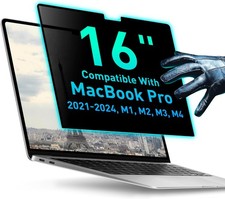 Magnetic Privacy Filter for MacBook Pro 16" 2021-2024 - Anti-Blue Light Screen