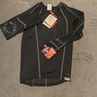Shock Doctor CORE Compression Hockey Shirt Sleeve Lock Black Boys M 369 — photo 1