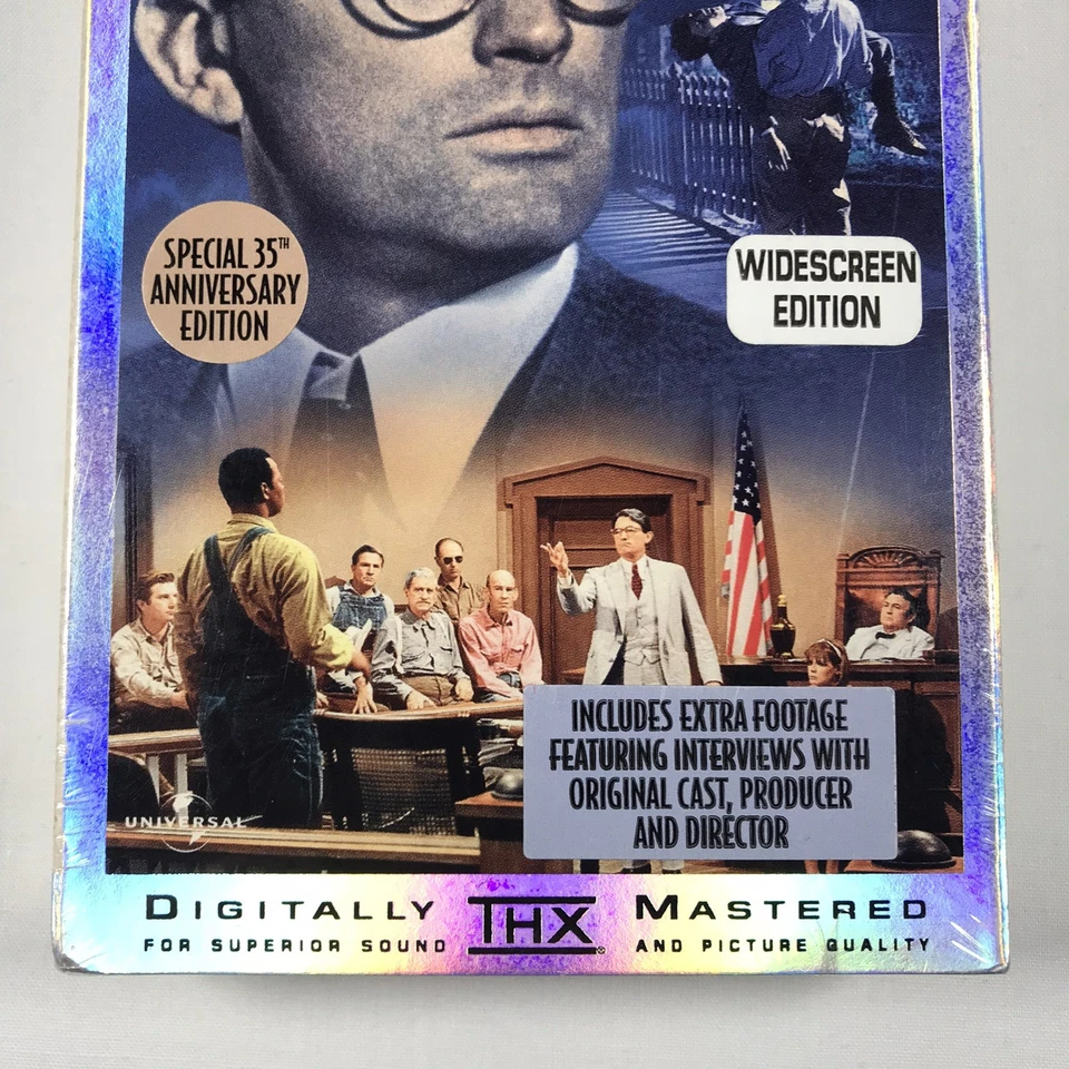 To Kill a Mockingbird (VHS, 1998 Widescreen Edition) 35th Anniversary NEW SEALED - Image 2 of 4