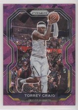 2020-21 Panini Prizm Purple Ice Prizm 92/175 Torrey Craig #7 pe8