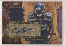 2013 Topps Triple Threads Rookie Relics Purple /75 Christine Michael Auto 9pd