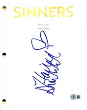 Hailee Steinfeld Signed Sinners Full Script Authentic Autograph Beckett