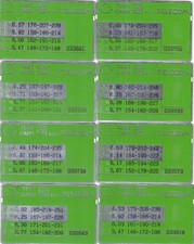 BTT005, BT Testkarte x 8 alle gebraucht (2)