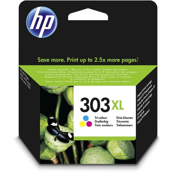 Hp Druckerpatrone 303XL Original Cyan, Magenta, Gelb T6N03AE Tinte-image
