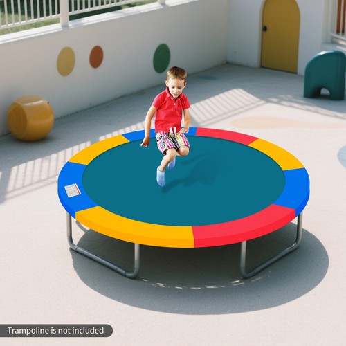 12FT Multi-color Trampoline Protection Pad Replacement Safety Pad Trampoline Pad - Picture 17 of 17