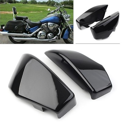 Seitenbatterieabdeckungen Motorradseitige Für Honda VTX1800 R/S/N 02-08 Schwarz
