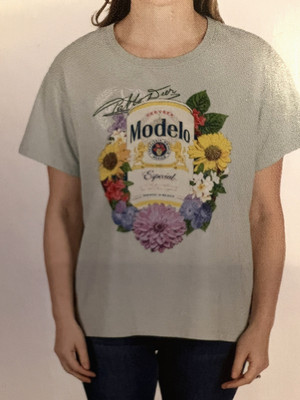 MODELO MEXICO CERVEZA 100% COTTON QUALITY UNISEX T-SHIRT Size L NEW WITH TAGS