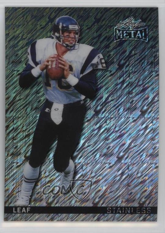 2026 Leaf Metal Stainless Silver Shimmer 7/12 Ryan Leaf #SB-39 0u66