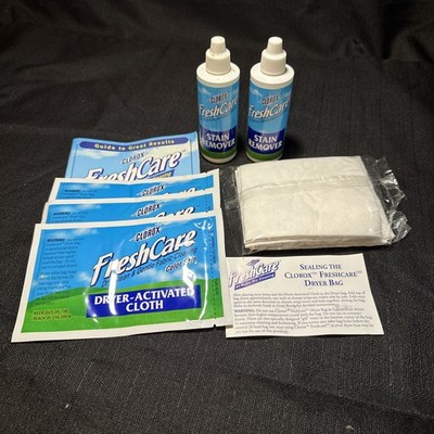 Clorox Fresh Care At Home Dry Cleaning Kit Color Safe 3 Loads 12 Garments