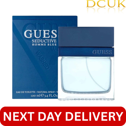 Guess Seductive Homme Blue Eau de Toilette Spray 100ml Mens Fragrance