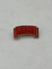 Soviet Union Vladimir Lenin Communist USSR Pin Badge Vintage 1.0x0.5”