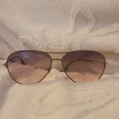 TOM FORD FT823 Aviator Sunglasses Gold Metal Frame Purple Gradient UV400 140mm