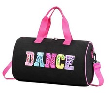 Dance Duffle Bag for Girls, Kids Toy Storage Bag,Weekend Bag,Overnight Colorful